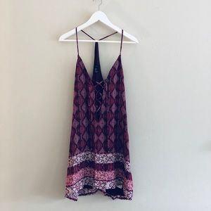Cut out boho dress